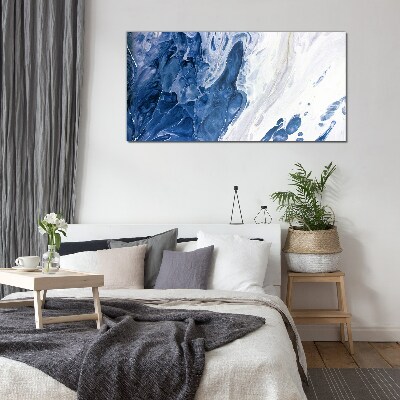 Ocean Turmoil Glass Wall Art