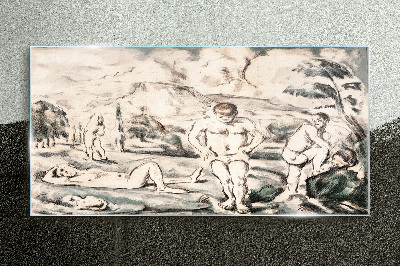 A scene from nature Glass Wall Art