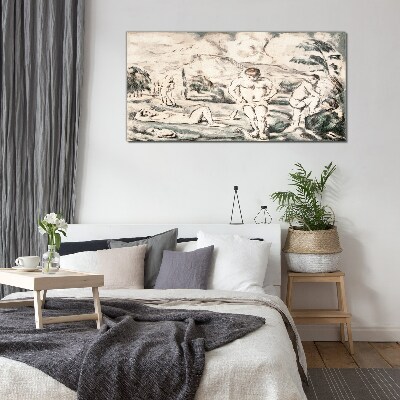 A scene from nature Glass Wall Art