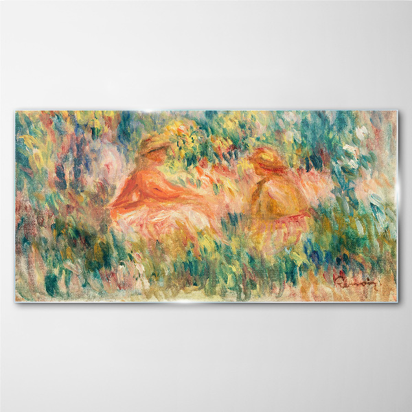 Summer Afternoon in the Garden Glass Wall Art