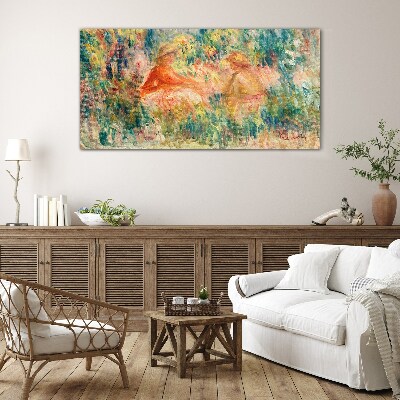 Summer Afternoon in the Garden Glass Wall Art