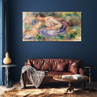 Immersion in nature Glass Wall Art