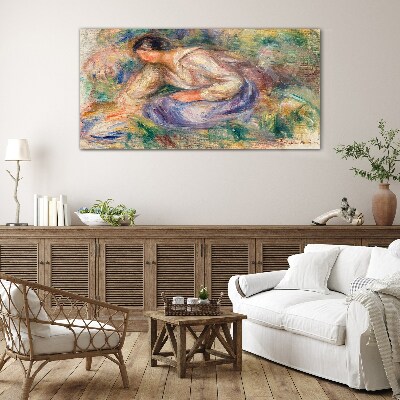 Immersion in nature Glass Wall Art