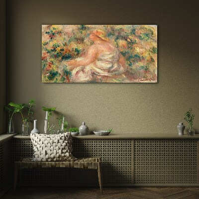 Summer moment in the garden Glass Wall Art