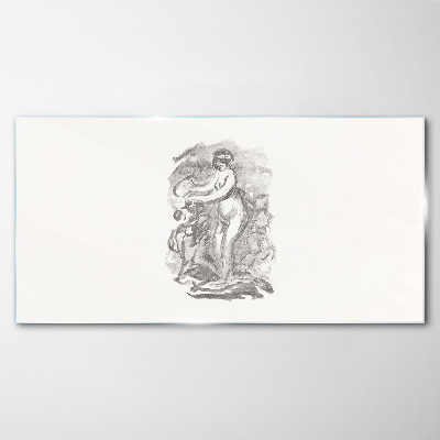 Elegance in motion Glass Wall Art