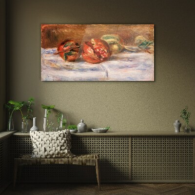 Fruit still lifes Glass Wall Art