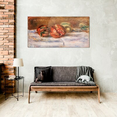Fruit still lifes Glass Wall Art