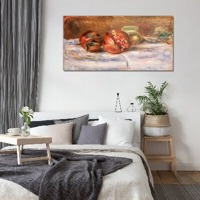 Fruit still lifes Glass Wall Art