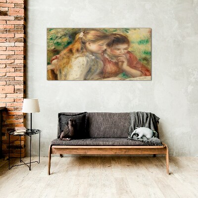 Friends' Reflections Glass Wall Art