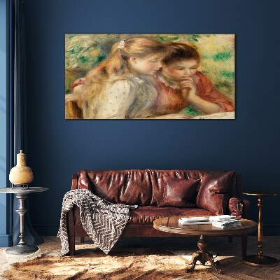 Friends' Reflections Glass Wall Art