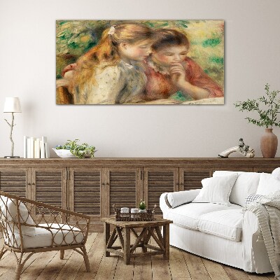Friends' Reflections Glass Wall Art