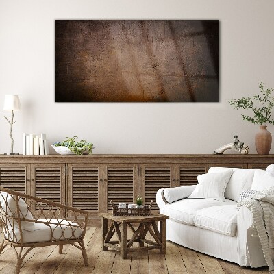 Abstract texture of earthy tones Glass Wall Art