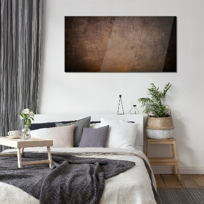 Abstract texture of earthy tones Glass Wall Art
