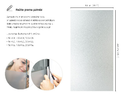 Translucent privacy window film