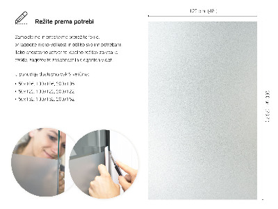 Privacy glass film translucent