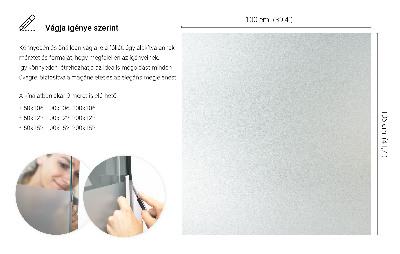 Translucent privacy window film