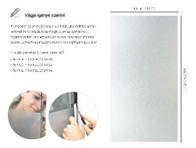 Translucent privacy window film