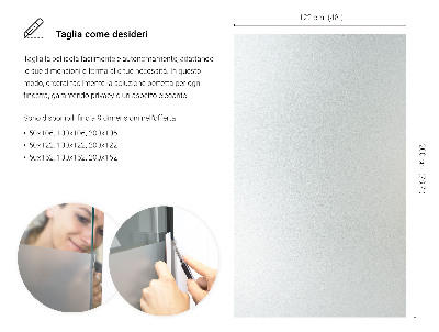 Privacy glass film translucent