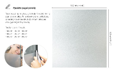 Translucent privacy window film