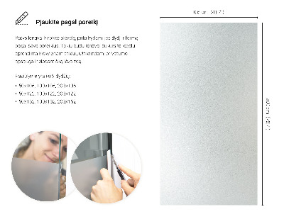Translucent privacy window film