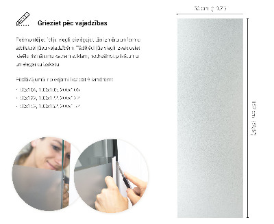 Translucent privacy window film
