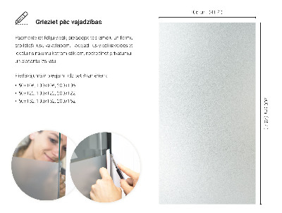 Translucent privacy window film
