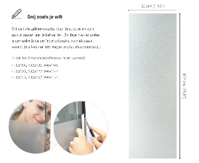 Translucent privacy window film