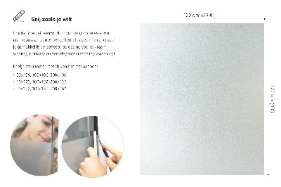 Privacy glass film translucent