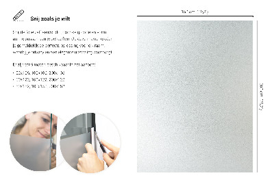 Privacy glass film translucent