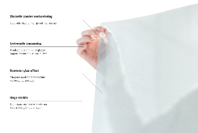 Privacy glass film translucent