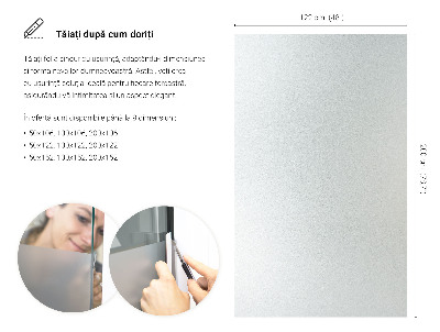 Translucent privacy window film