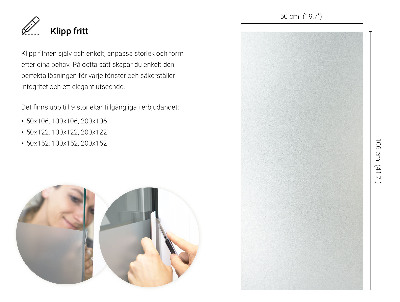 Translucent privacy window film