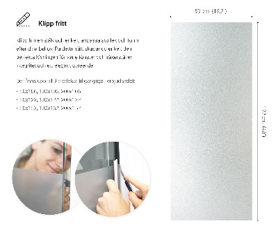 Privacy glass film translucent