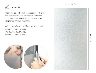 Translucent privacy window film