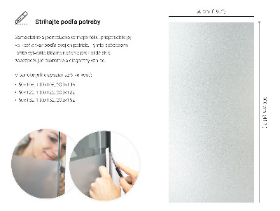Translucent privacy window film