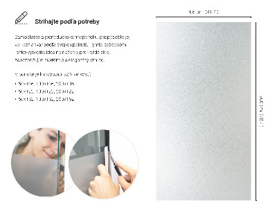 Translucent privacy window film
