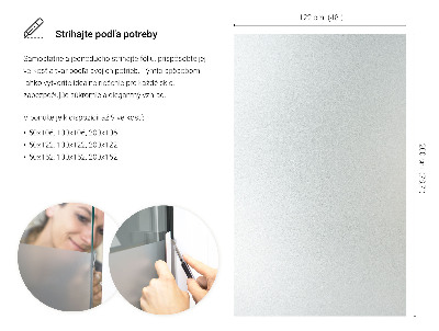 Translucent privacy window film