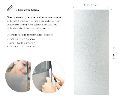 Translucent privacy window film