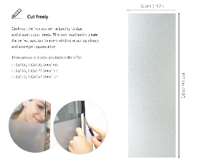 Translucent privacy window film