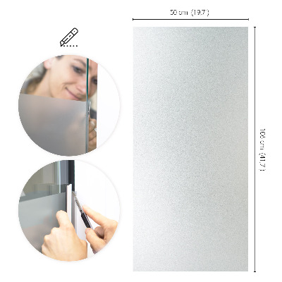 Translucent privacy window film