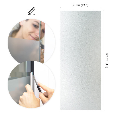 Translucent privacy window film