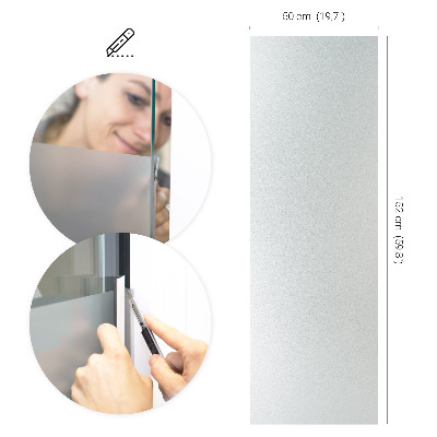 Translucent privacy window film