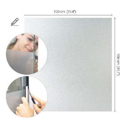 Translucent privacy window film