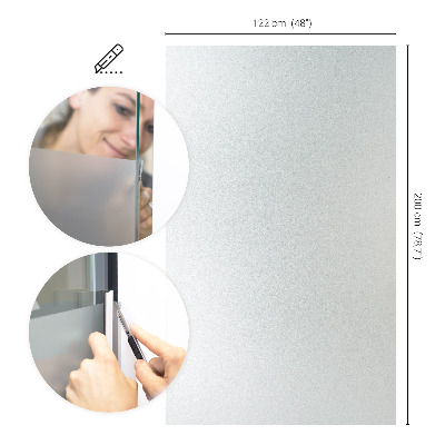 Translucent privacy window film