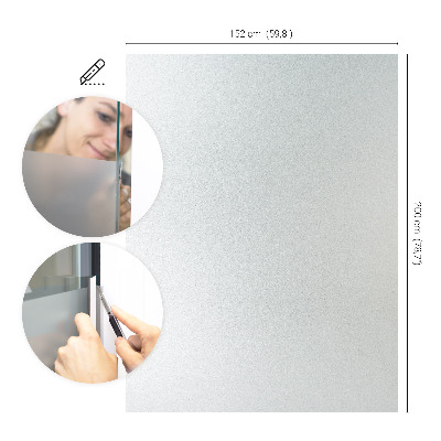 Translucent privacy window film