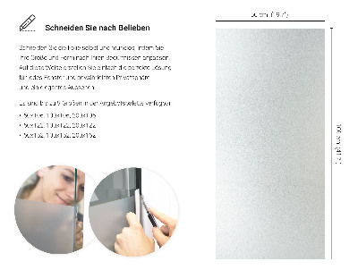 Translucent privacy window film