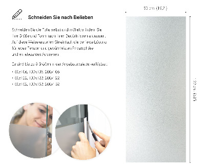 Translucent privacy window film