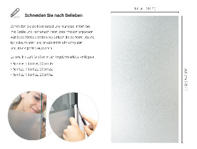 Translucent privacy window film