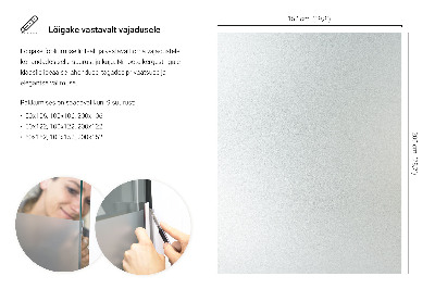 Translucent privacy window film