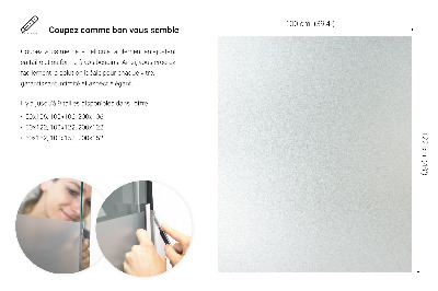 Privacy glass film translucent